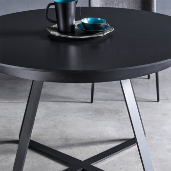 Paul metal table by Midj