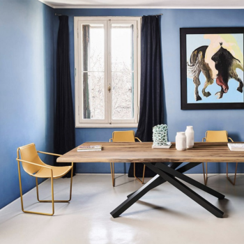 Beijing metal table by Midj