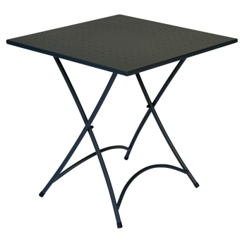Stresa folding table by Greenwood in iron for outdoor use