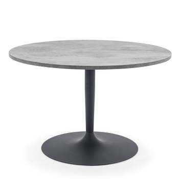 Planet table by Connubia with metal base