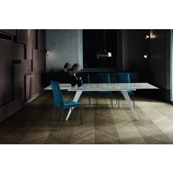 Extendable Ramos table by Bontempi 