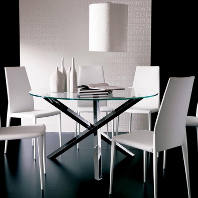Extendible round table Trio of Ingenia Bontempi