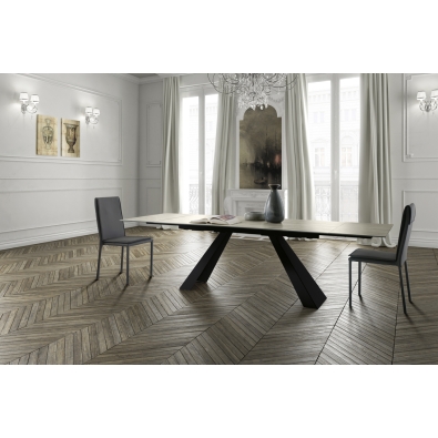 Slide extendable table by Zamagna