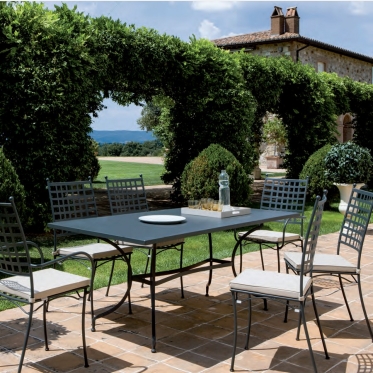 Tosca rectangular table by Vermobil