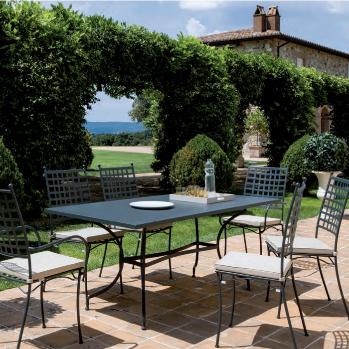 Tosca table by Vermobil rectangular