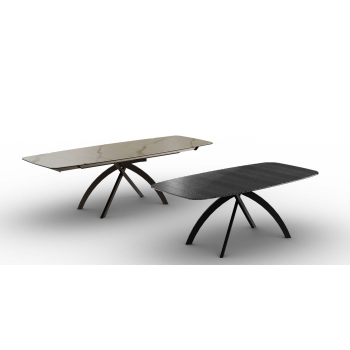 Extendable Twist table by Zamagna