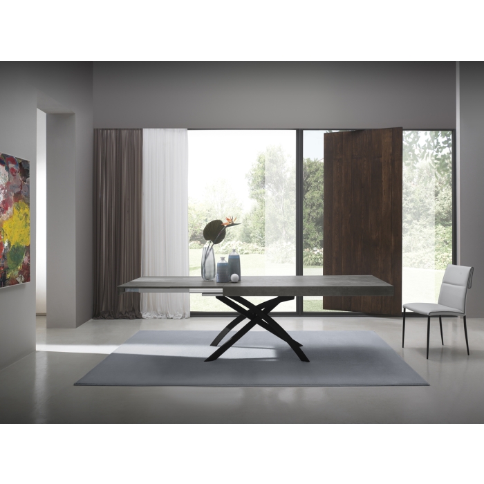 Twist extendable table by Zamagna