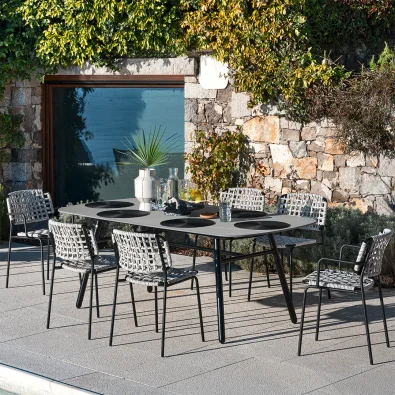 Table Yo! barrel CB4812-FS 200 E by Connubia for outdoor use