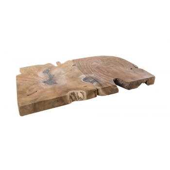 Top Nature of Cipì in solid teak recovered and treated