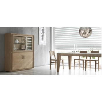 4 doors living room display cabinet