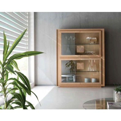 4 doors living room display cabinet