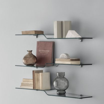 Wing Bontempi crystal shelf