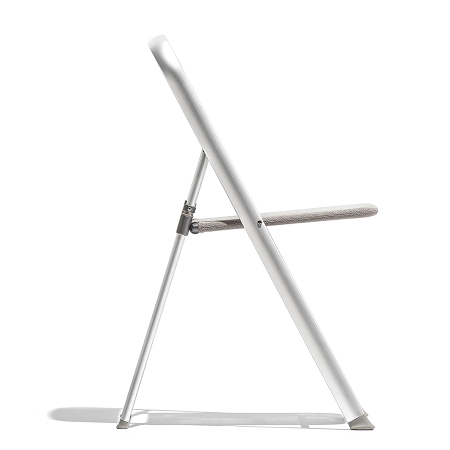 Chaise Pliante Aluminium LOOK Pour Maquilleur - Légère Et Portable, Idéale Pour Makeup/make-up - Neuf
