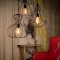 Lustre à suspension AMPOLLA-2 SP1 NOIR par Ideal Lux