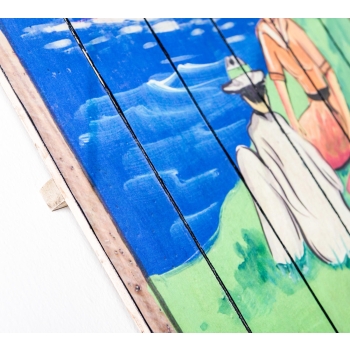 Impression en bois Antilles par Stones