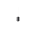 Suspension cylindre noire ARCHIMEDE SP par Ideal Lux