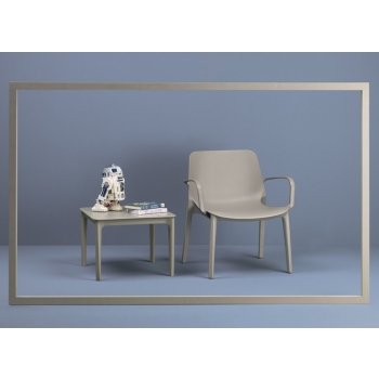 Table basse empilable en technopolymère Scab Design Argo 60x60