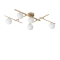Lustre de plafond doré ATLAS PL5 par Ideal Lux