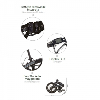 Vélo électrique World Dimension EcoMax avec assistance au pédalage