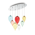 Lustre suspension couleur Clown sp7 par Ideal Lux