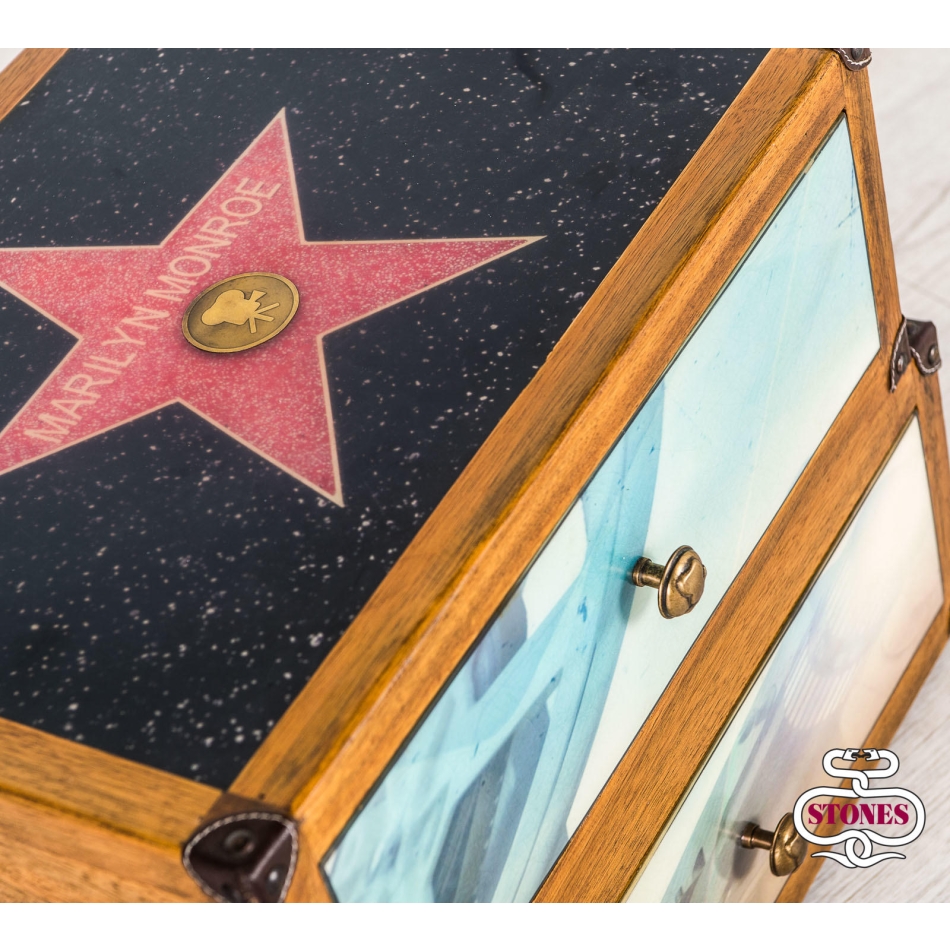Collection de pierres hollywoodiennes