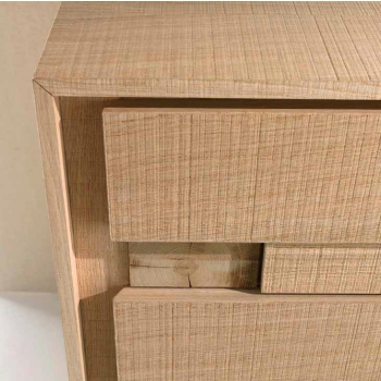 Commode en bois de chêne