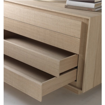 Commode 4 tiroirs en chêne