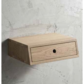 Chevet Altacorte Couper en bois de chêne dans un tiroir