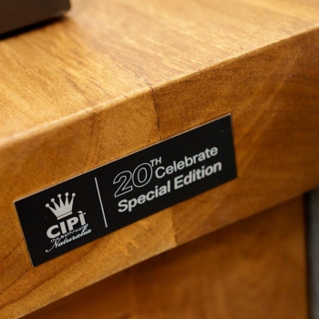 Console Essenza 20Years 150 CP880 en bois de teck 3 tiroirs par Cipì