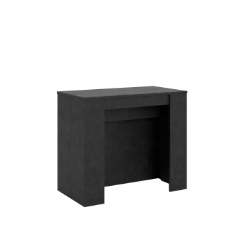 Console Venus - Console extensible 90x48/296 cm Venus frêne blanc extensions intérieures