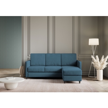 Canapé 3 places Karay avec pouf par Ityhome