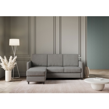 Canapé 3 places Karay avec pouf par Ityhome
