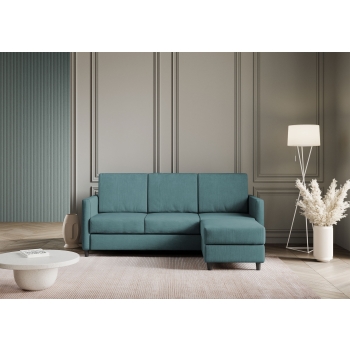 Canapé 3 places Karay avec pouf par Ityhome