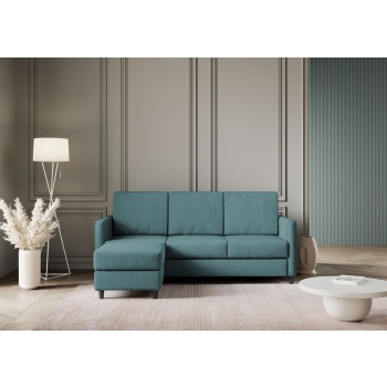 Canapé 3 places Karay avec pouf par Ityhome