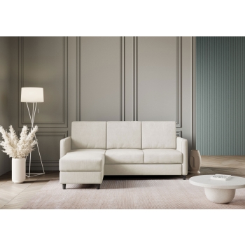 Canapé 3 places Karay avec pouf par Ityhome