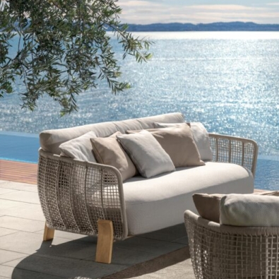 Canapé Love Seat Argo Wood de Talenti