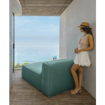 Canapé modulable de Talenti de la ligne Ocean pour un usage extérieur élégant et moderne