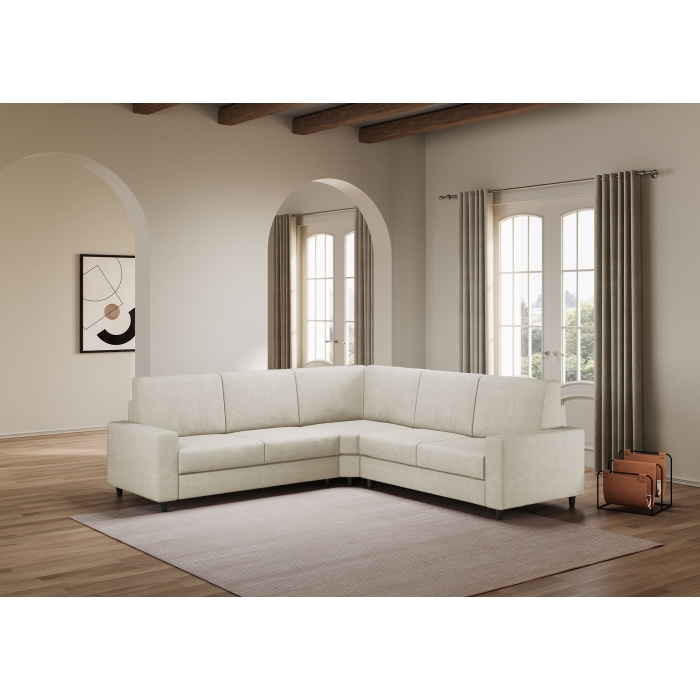 Canapé d'angle Sakar 2 places avec canapé 2 places par Ityhome