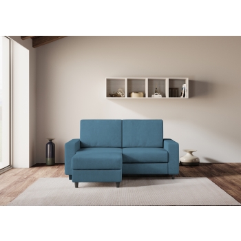 Canapé 2 places Sakar avec pouf par Ityhome