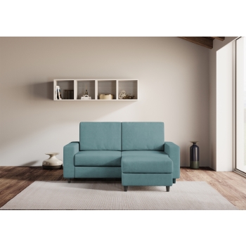 Canapé 2 places Sakar avec pouf par Ityhome