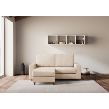 Canapé 2 places Sakar avec pouf par Ityhome