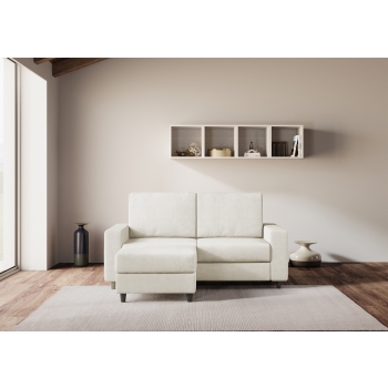 Canapé 2 places Sakar avec pouf par Ityhome