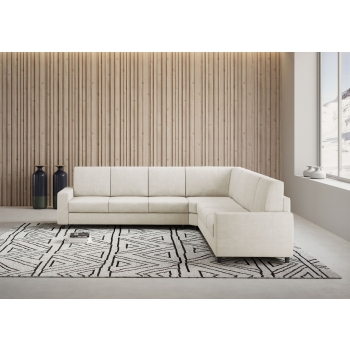 Canapé d'angle Sakar 3 places avec canapé 3 places par Ityhome