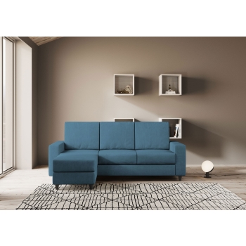 Canapé 3 places Sakar avec pouf par Ityhome