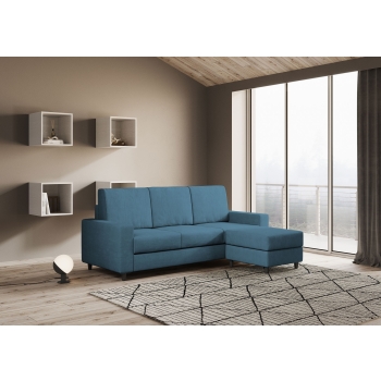 Canapé 3 places Sakar avec pouf par Ityhome