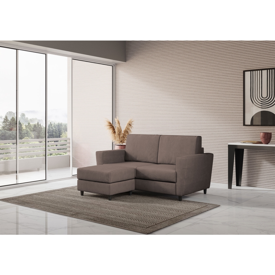 Canapé 2 places Yasel avec pouf par Ityhome