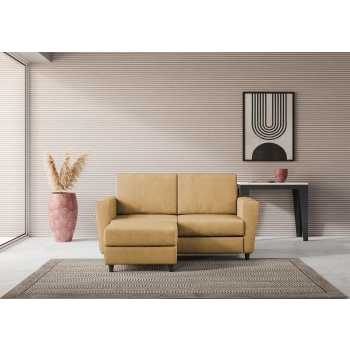 Canapé 2 places Yasel avec pouf par Ityhome