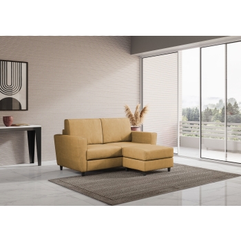 Canapé 2 places Yasel avec pouf par Ityhome