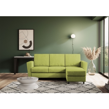 Canapé 3 places Yasel avec pouf par Ityhome