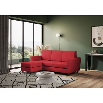 Canapé 3 places Yasel avec pouf par Ityhome